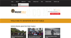 Desktop Screenshot of morpeth.roundtable.co.uk