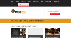Desktop Screenshot of moseley.roundtable.co.uk