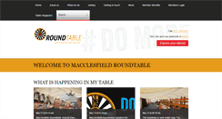 Desktop Screenshot of macclesfield.roundtable.co.uk