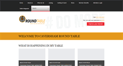 Desktop Screenshot of caversham.roundtable.co.uk
