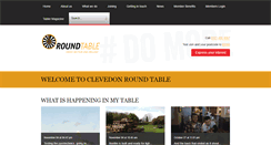 Desktop Screenshot of clevedon.roundtable.co.uk