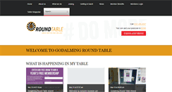 Desktop Screenshot of godalming.roundtable.co.uk