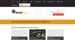 Desktop Screenshot of newbury.roundtable.co.uk