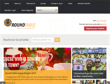 Tablet Screenshot of andover.roundtable.co.uk