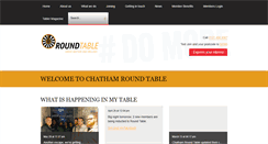 Desktop Screenshot of chatham.roundtable.co.uk